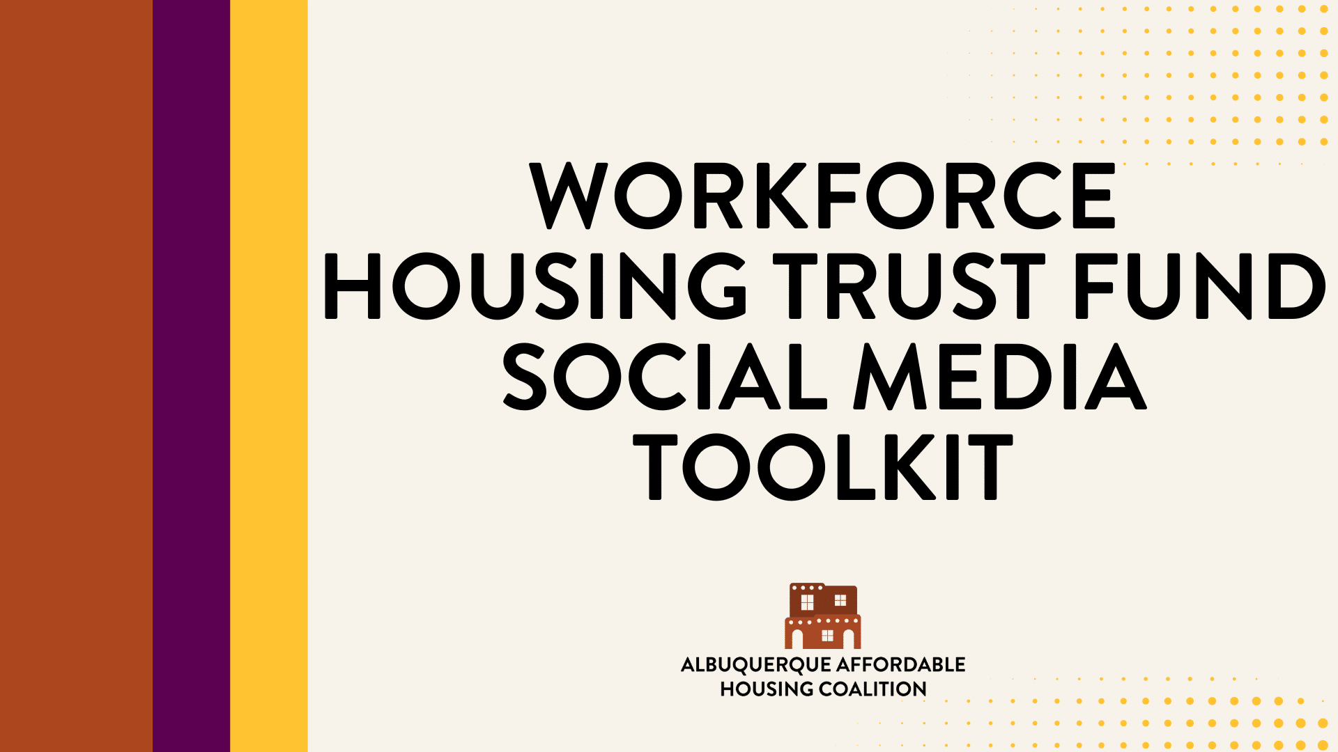 Workforce Housing Trust Social Media Toolkit